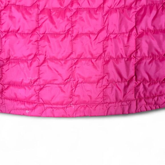 The North Face Red Quilted Full-Zip Jacket - Picture 6 of 8